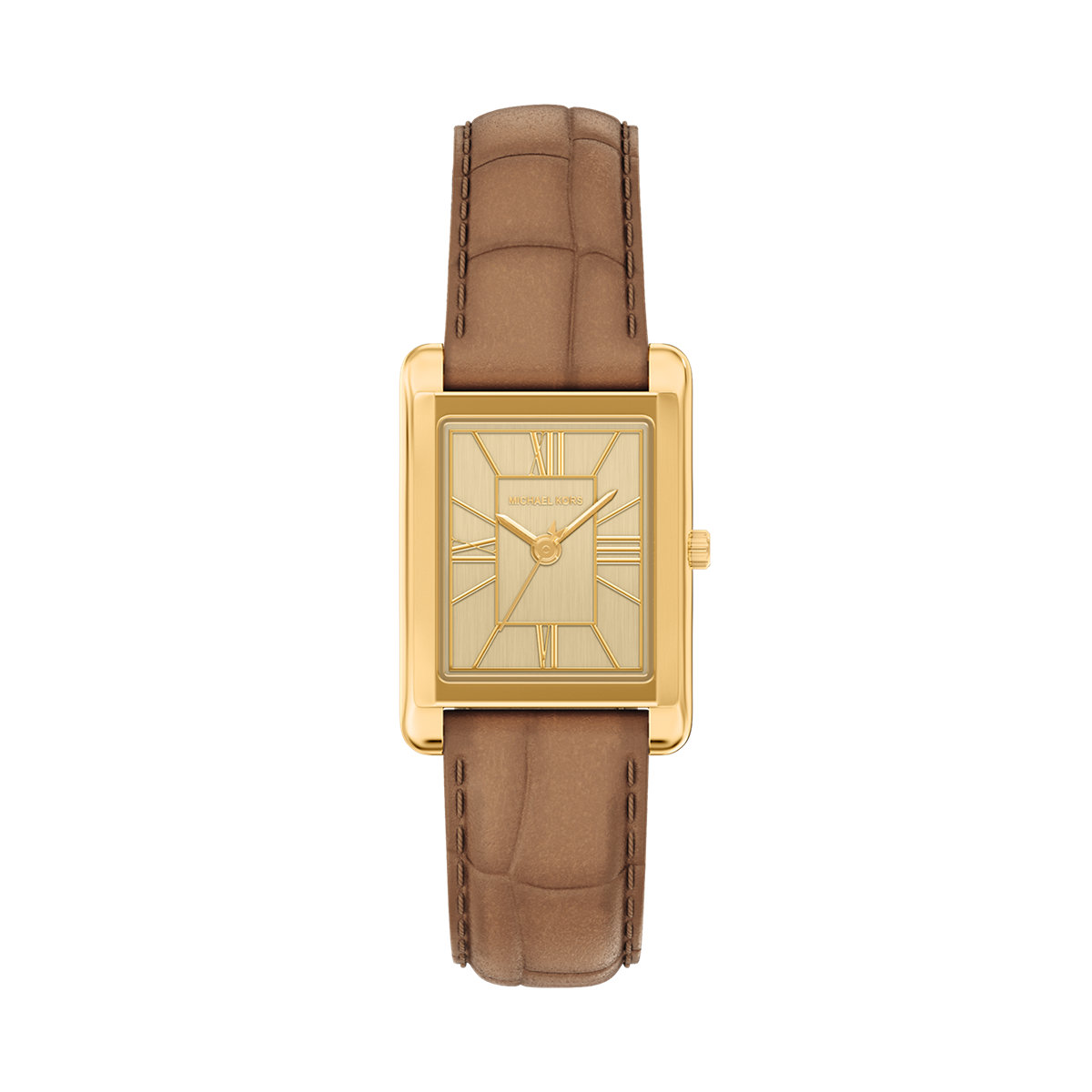 Montre Analogique  ESSEX doré doré marron, MICHAEL KORS