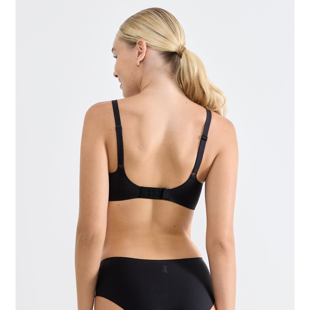 Reggiseno senza ferretto ZERO FEEL PURE nero , SLOGGI