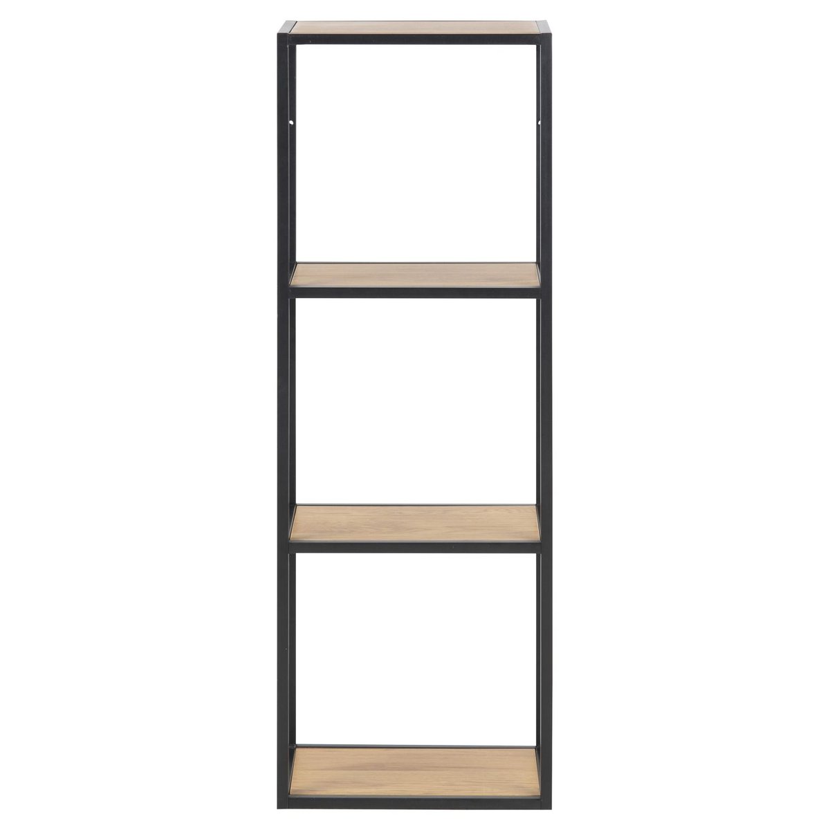 Etagère murale ajourée 4 niveaux design industriel SIREINE beige, TOILINUX