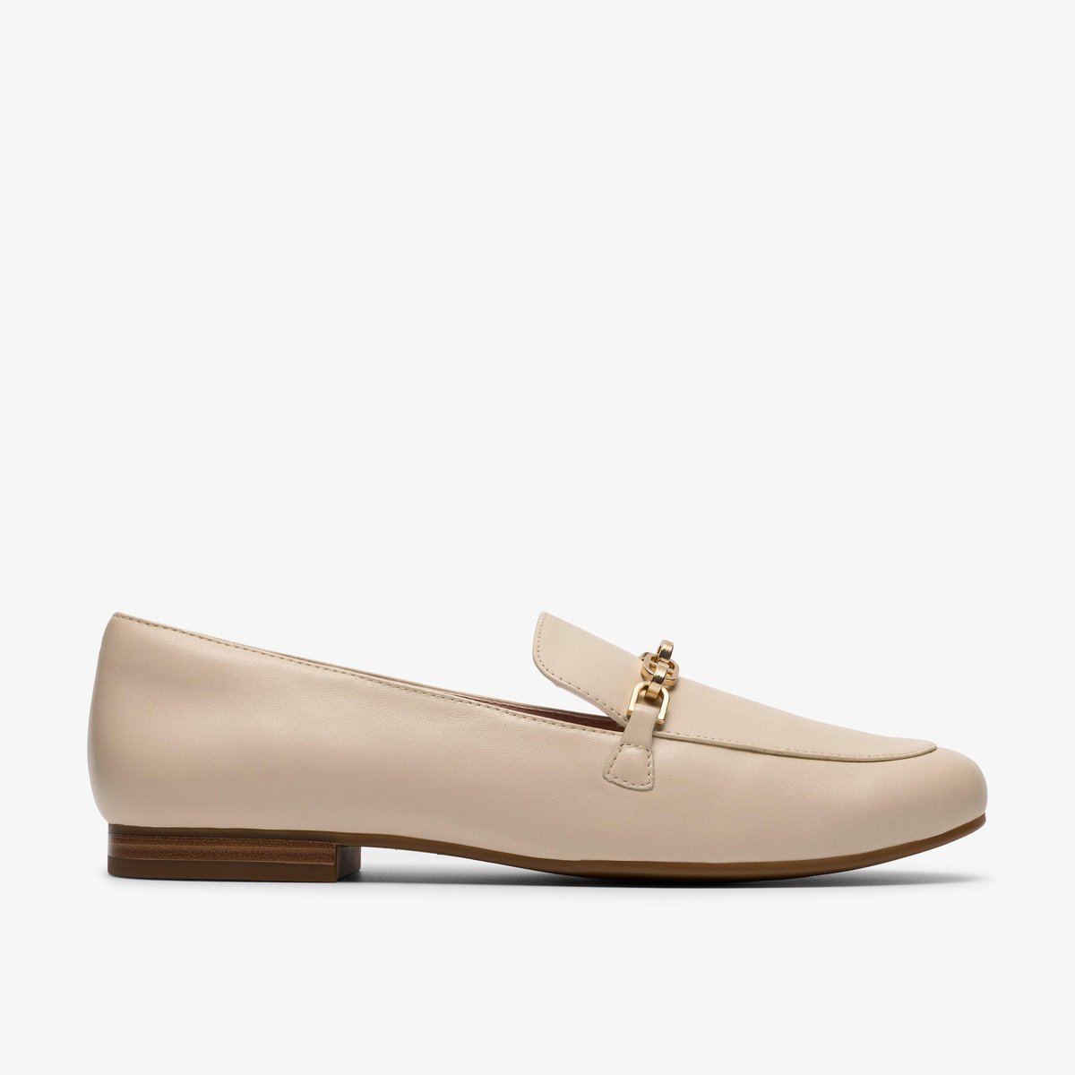 Mocassins Cuir TAMNA IRIS blanc, CLARKS