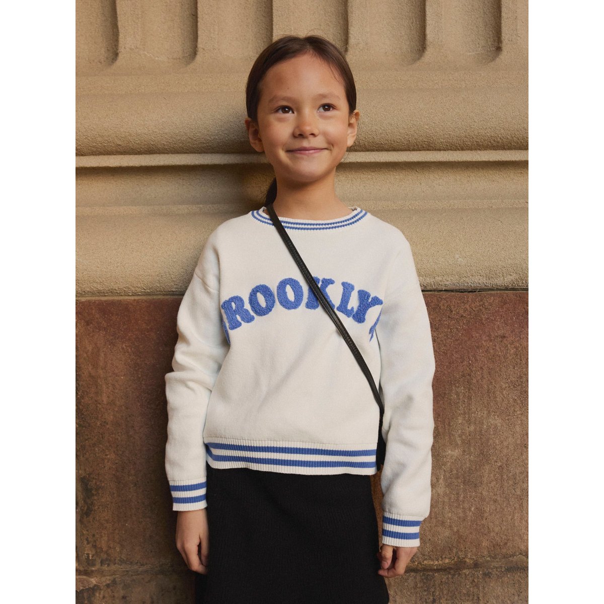 Pull En Maille cloud dancer, NAME IT