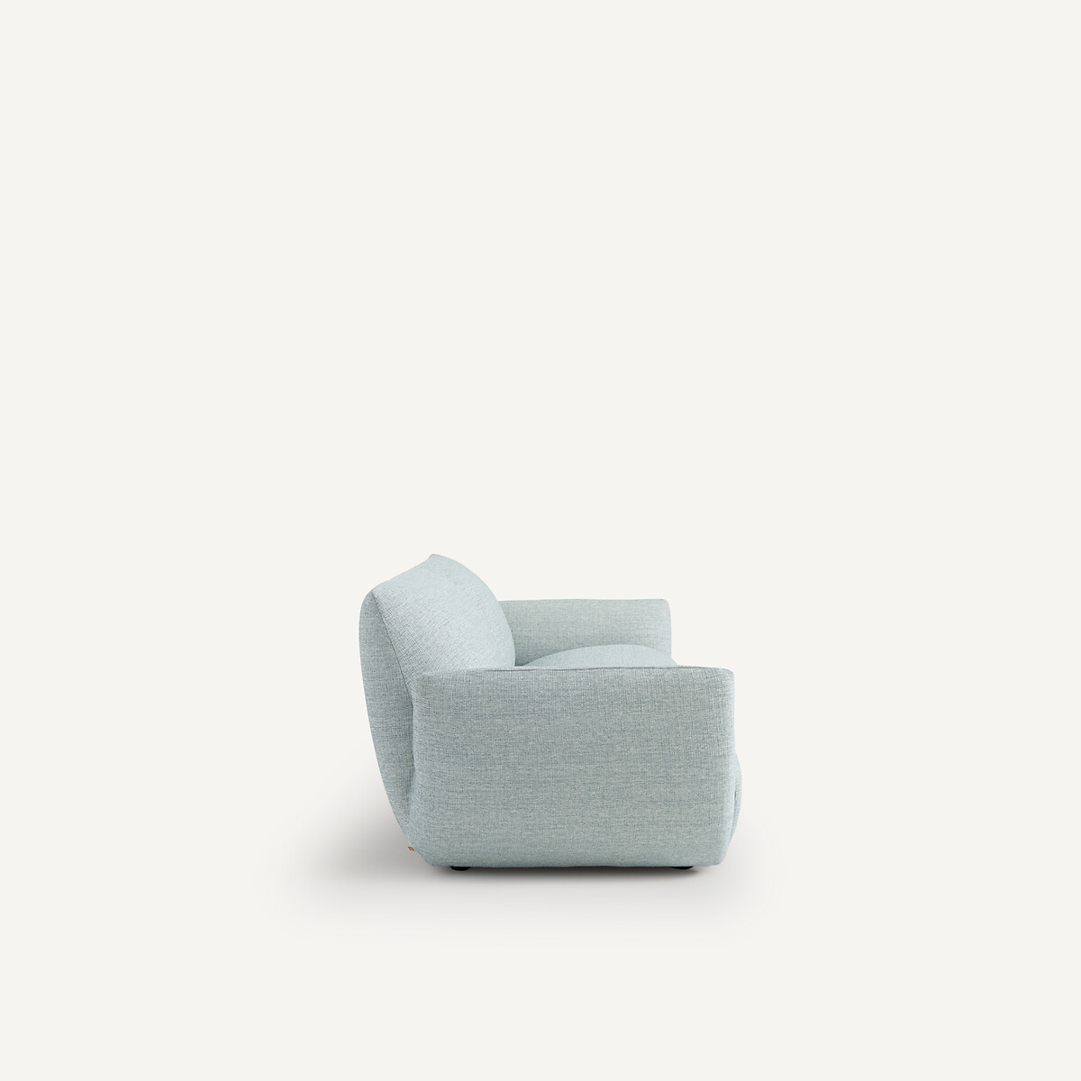 Sofa in gemêleerd canvas, Spogano grijsblauw, AM.PM
