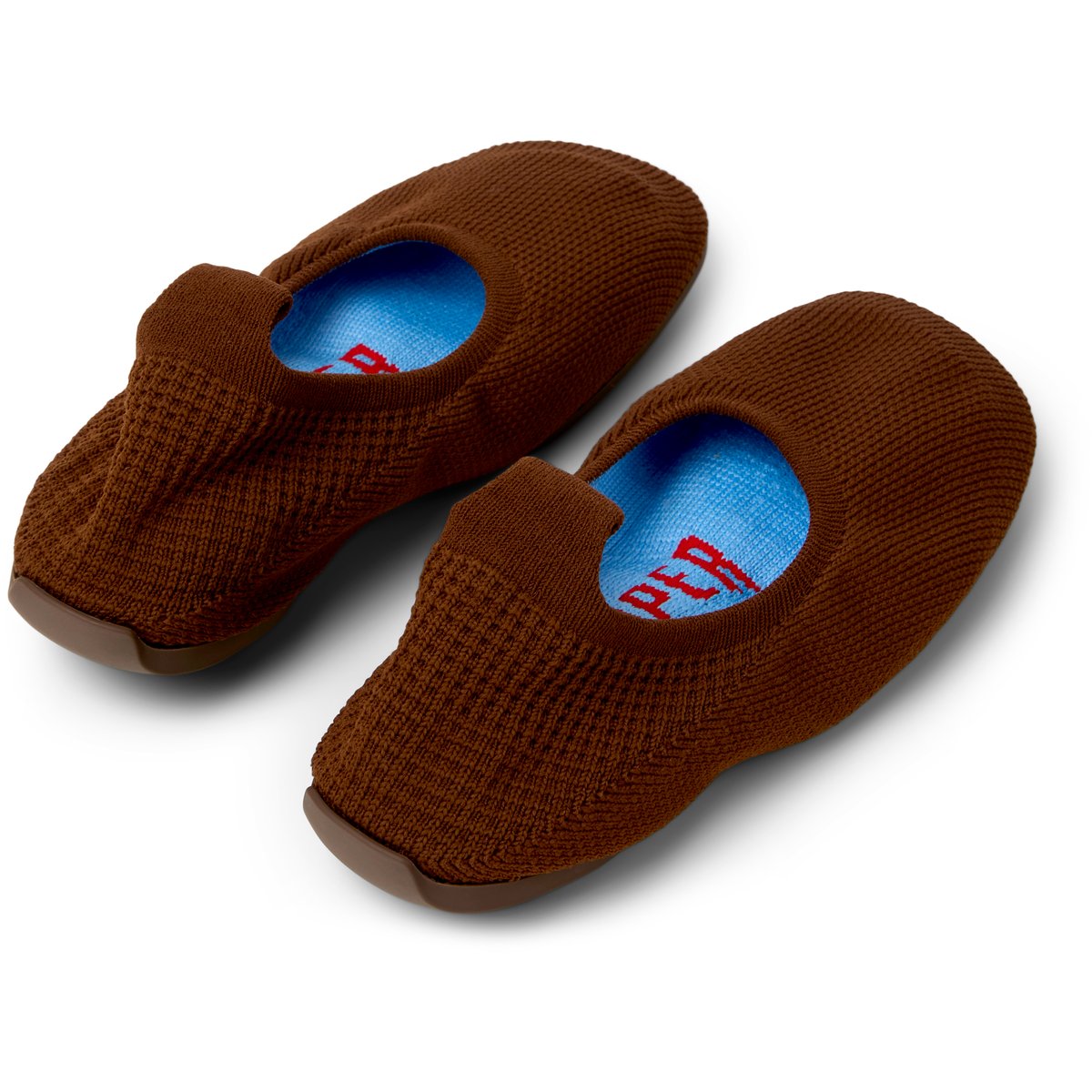 Ballerines Cuir daim RIGHT NIKO marron moyen, CAMPER