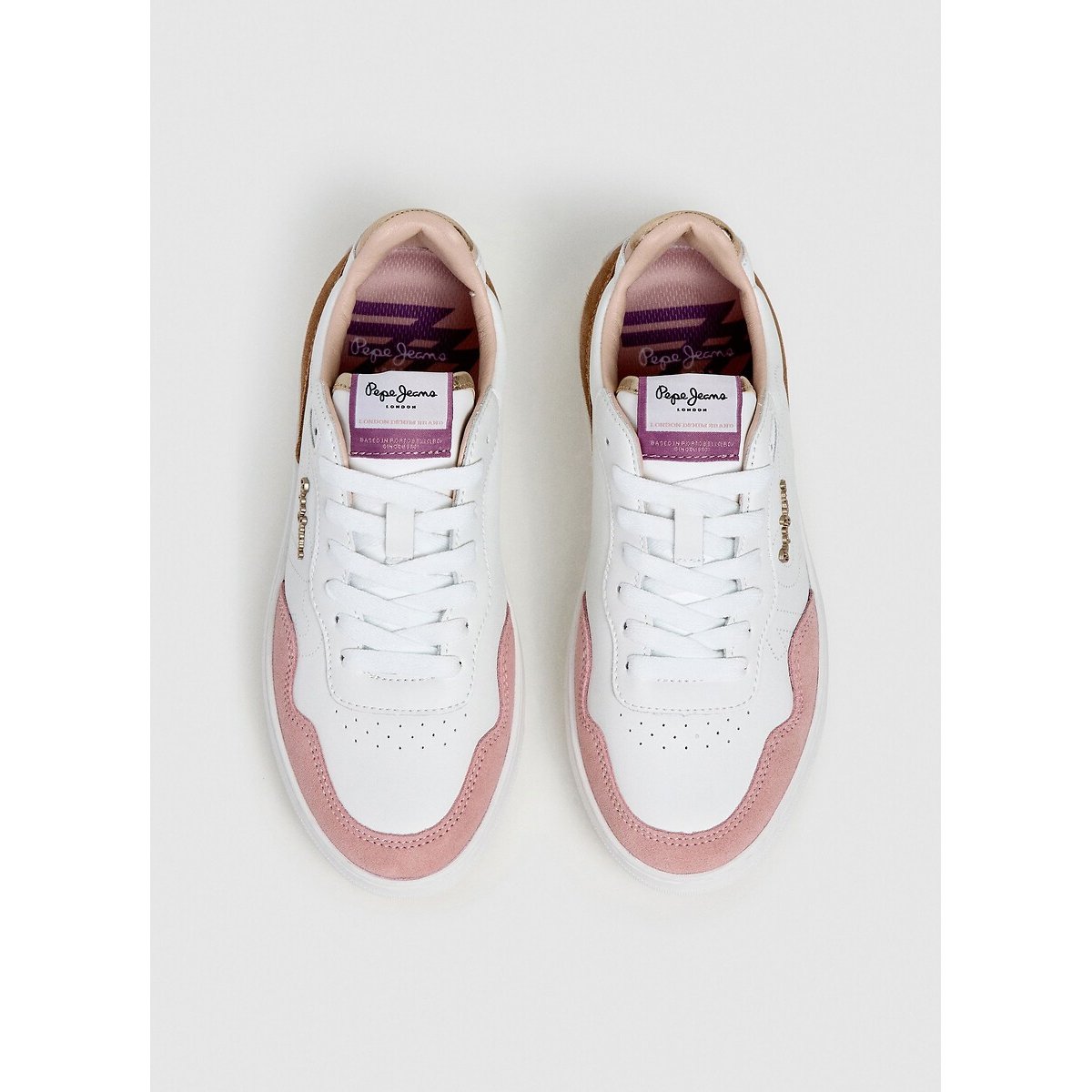 Baskets Camden Sweet blanc, PEPE JEANS
