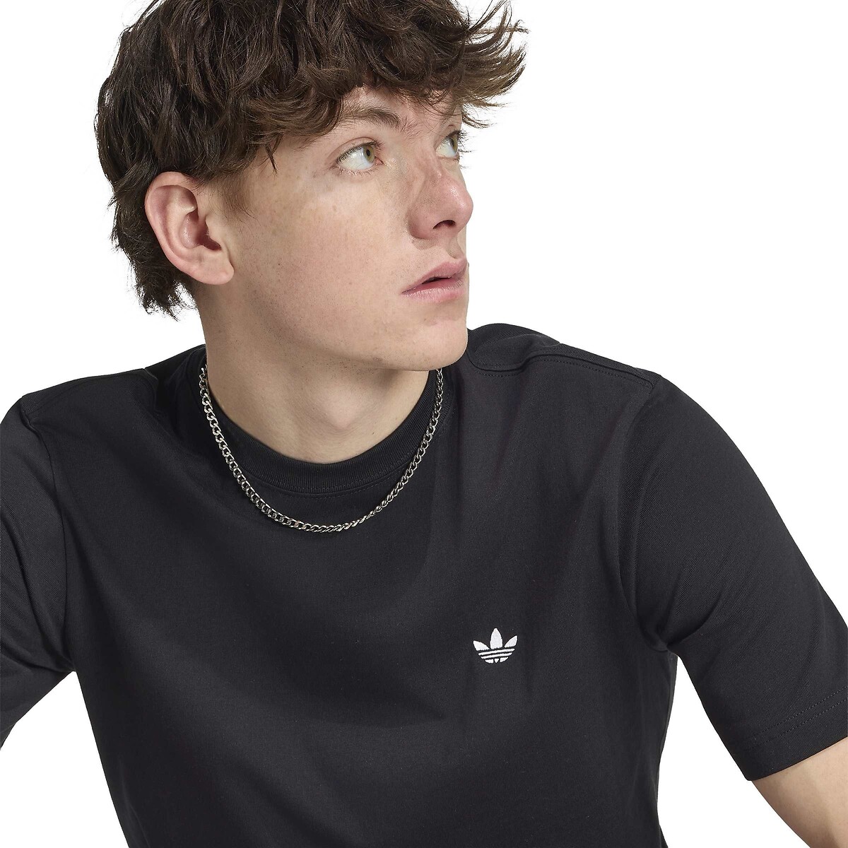 T-shirt col rond manches courtes noir, adidas Originals