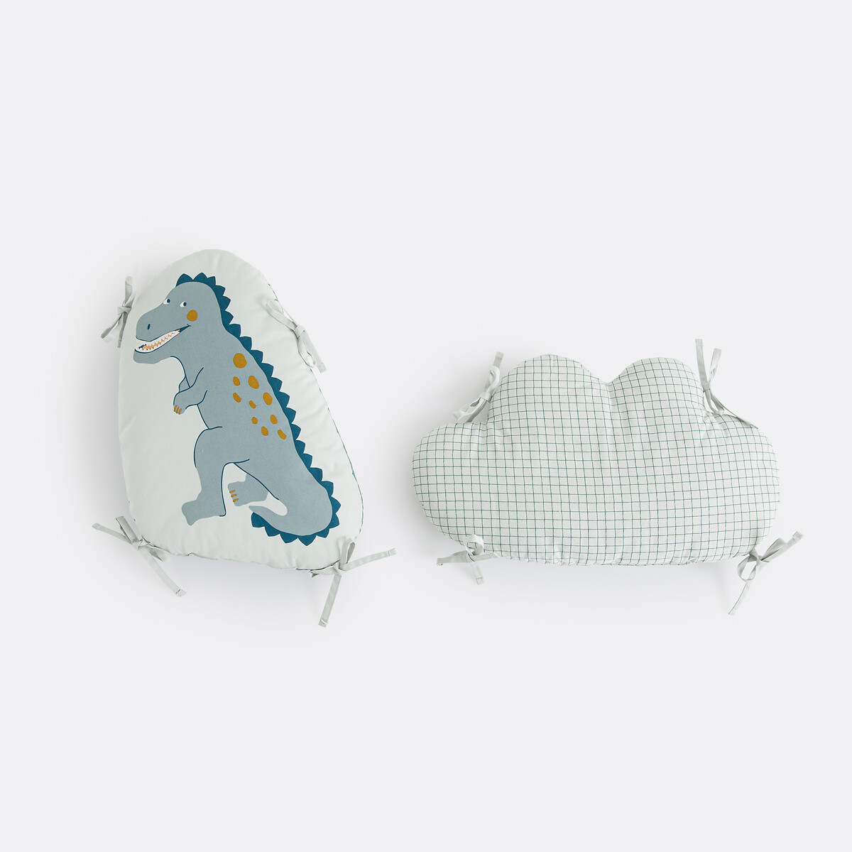 Tour de lit modulable percale, Little Dino imprimé, LA REDOUTE INTERIEURS