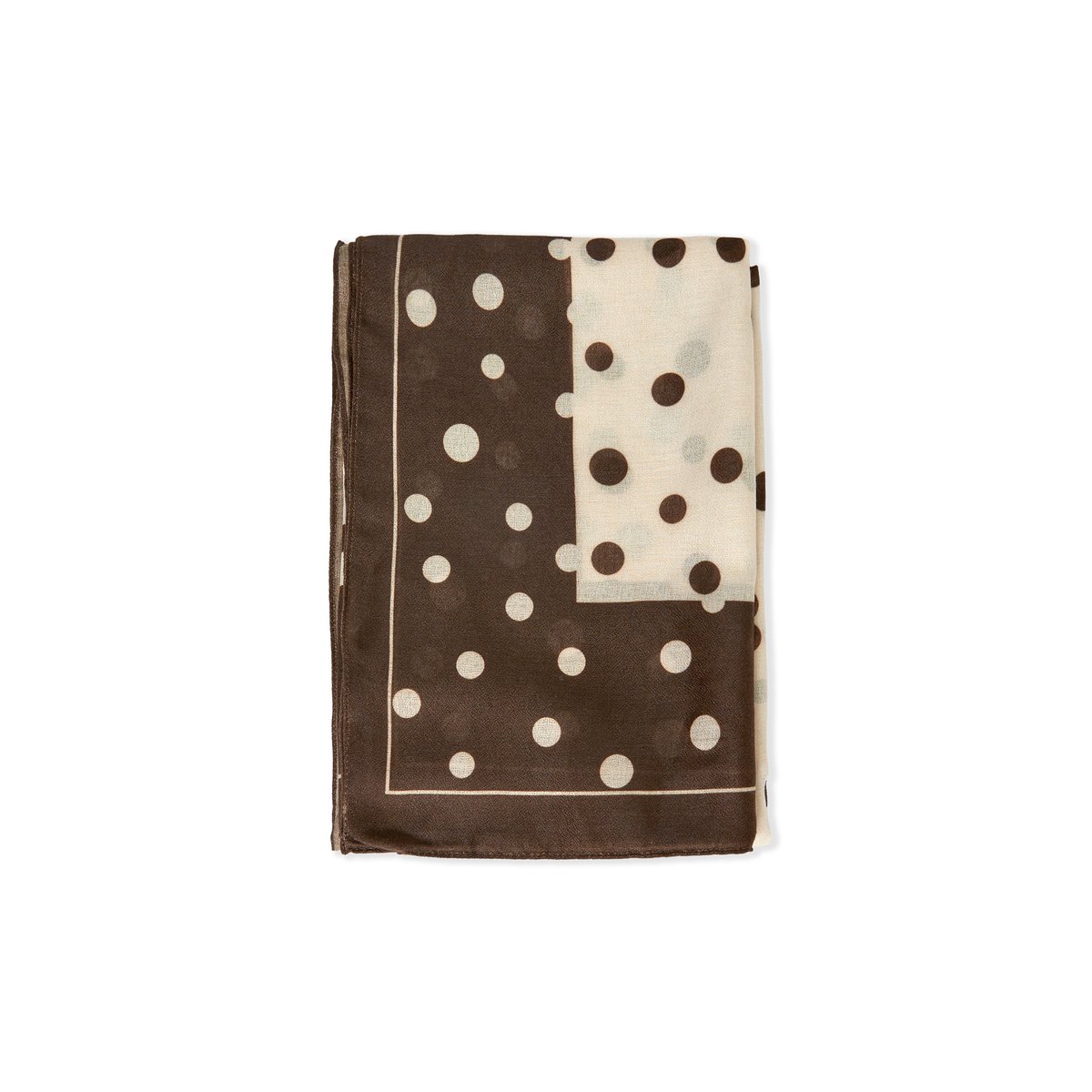 Foulard à pois FELVA ecru, ETAM