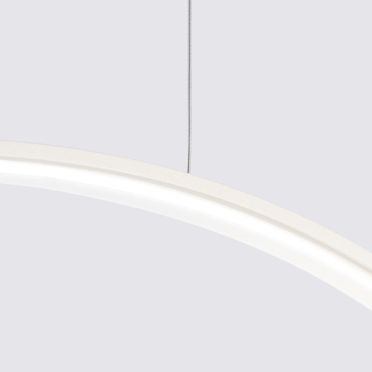 Suspension Aluminium Beige LED 1 Rio beige, EDEN