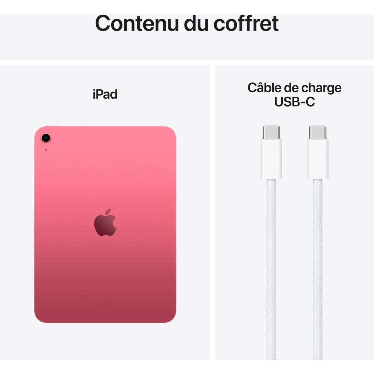 Tablette Apple 11 128Go Rose rose, APPLE