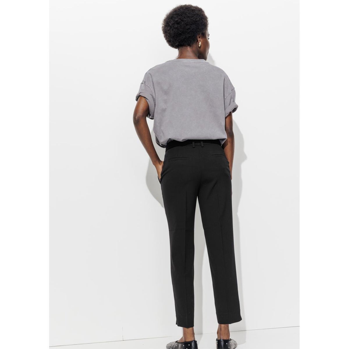 Pantalon cigarette noir, PROMOD