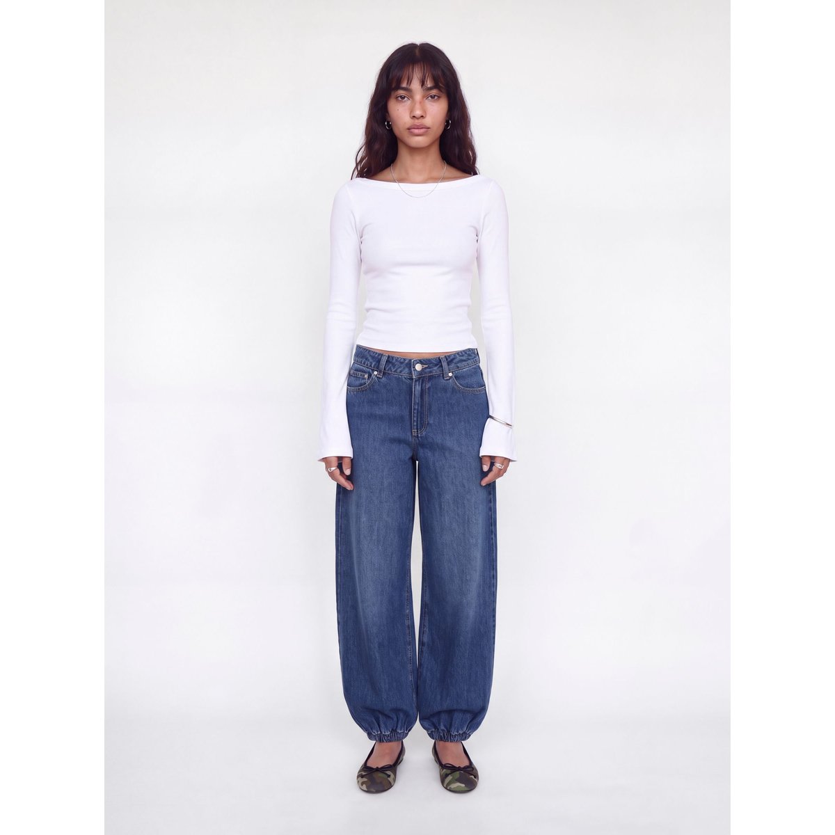 Top bright white, JJXX