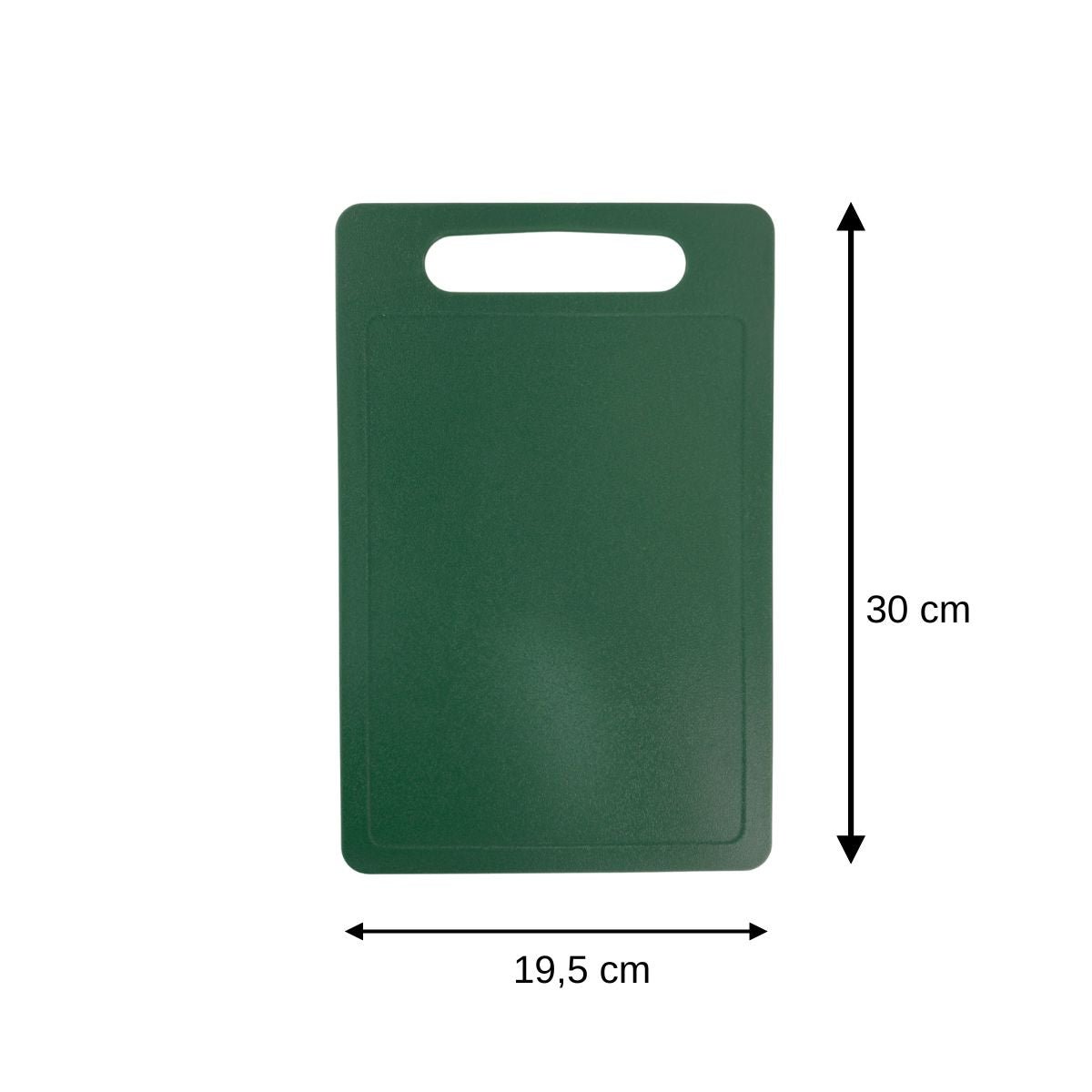 Petite planche à découper en plastique vert OCEAN vert, FACKELMANN