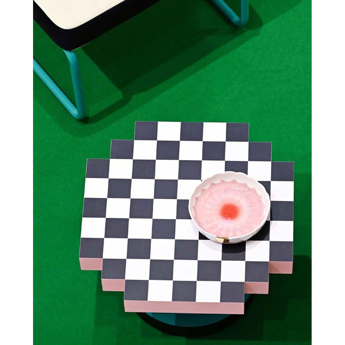 Table Basse Supercoffee rouge, SELETTI