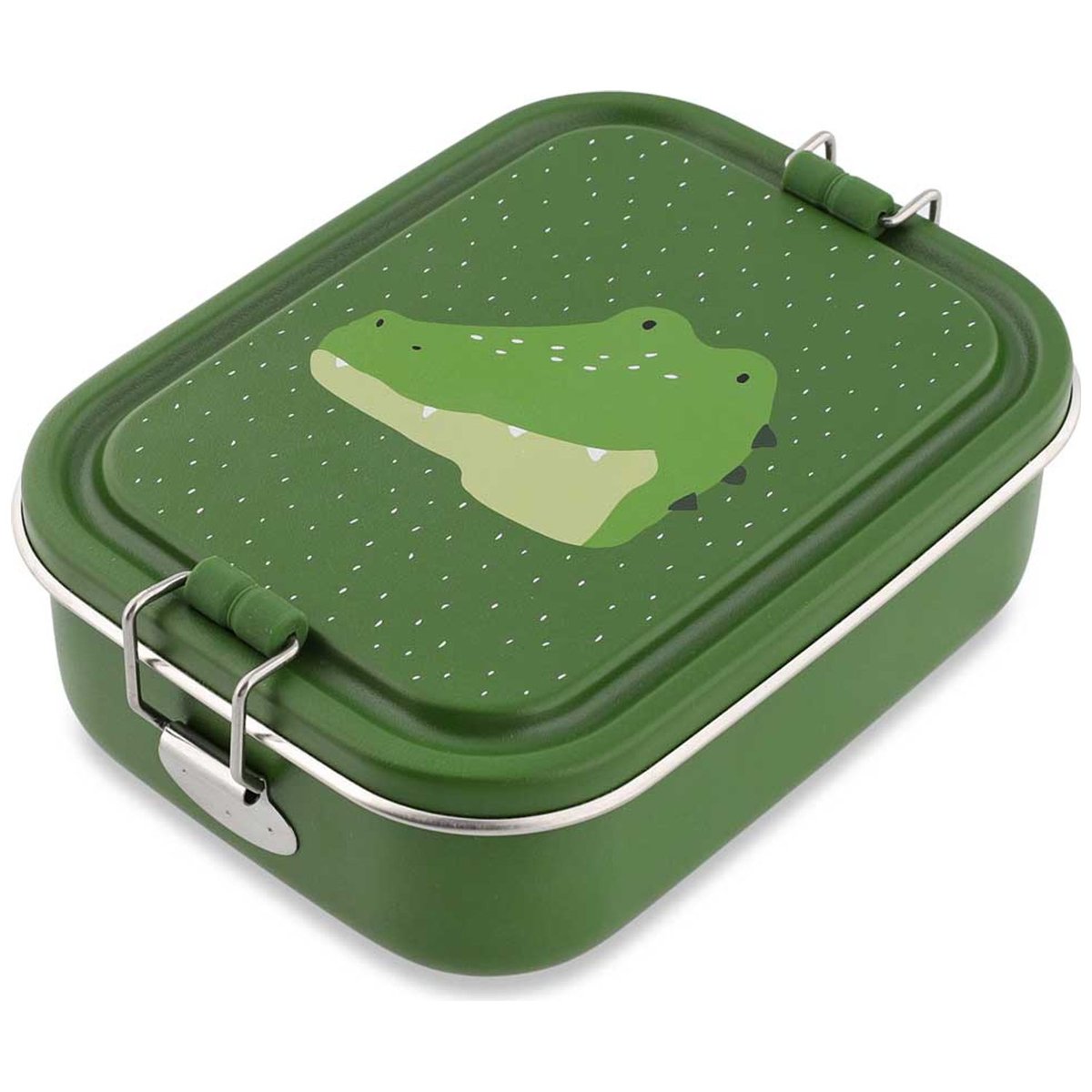 Petite lunch box vert, blanc, noir, TRIXIE