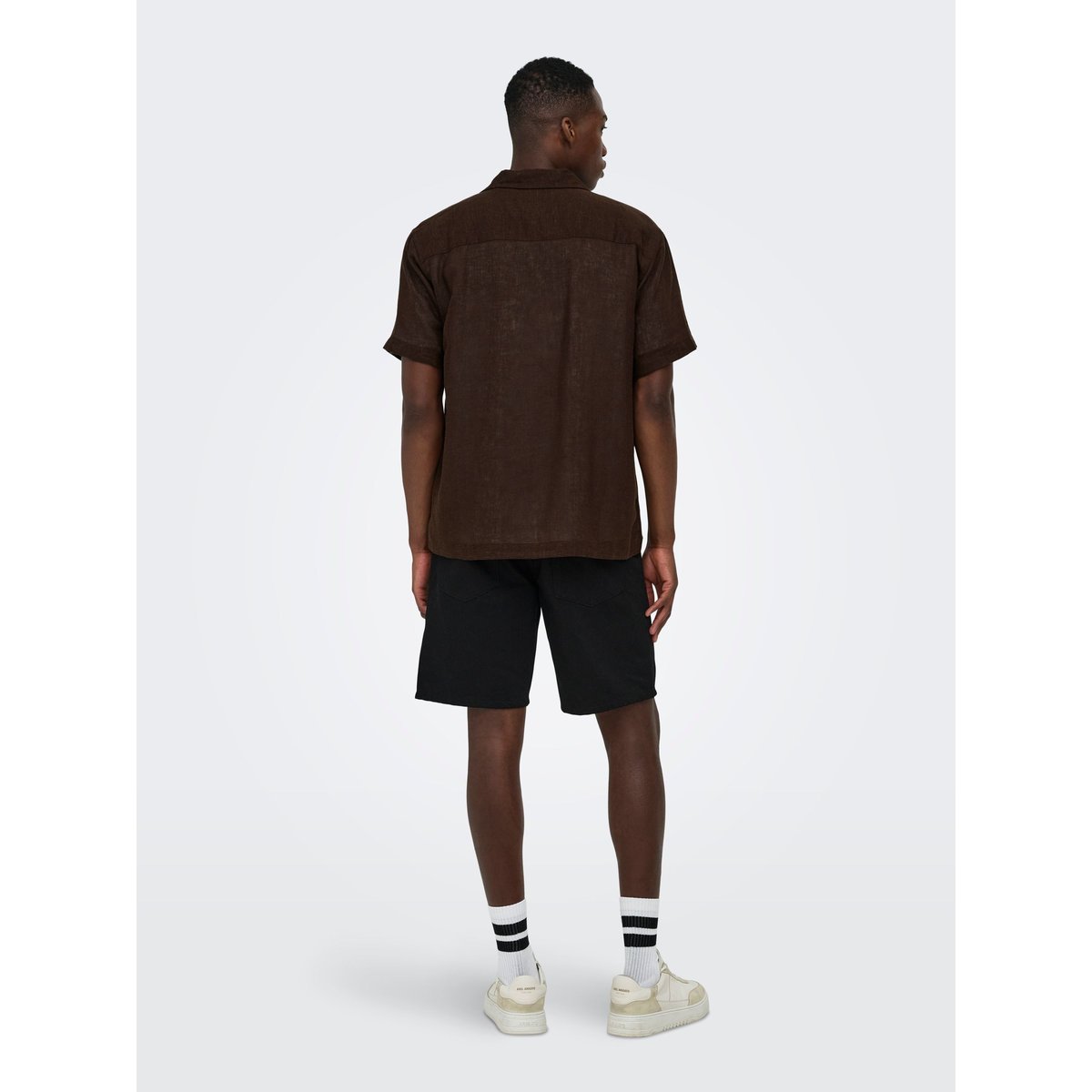 Chemise De Vacances coffee bean, ONLY & SONS