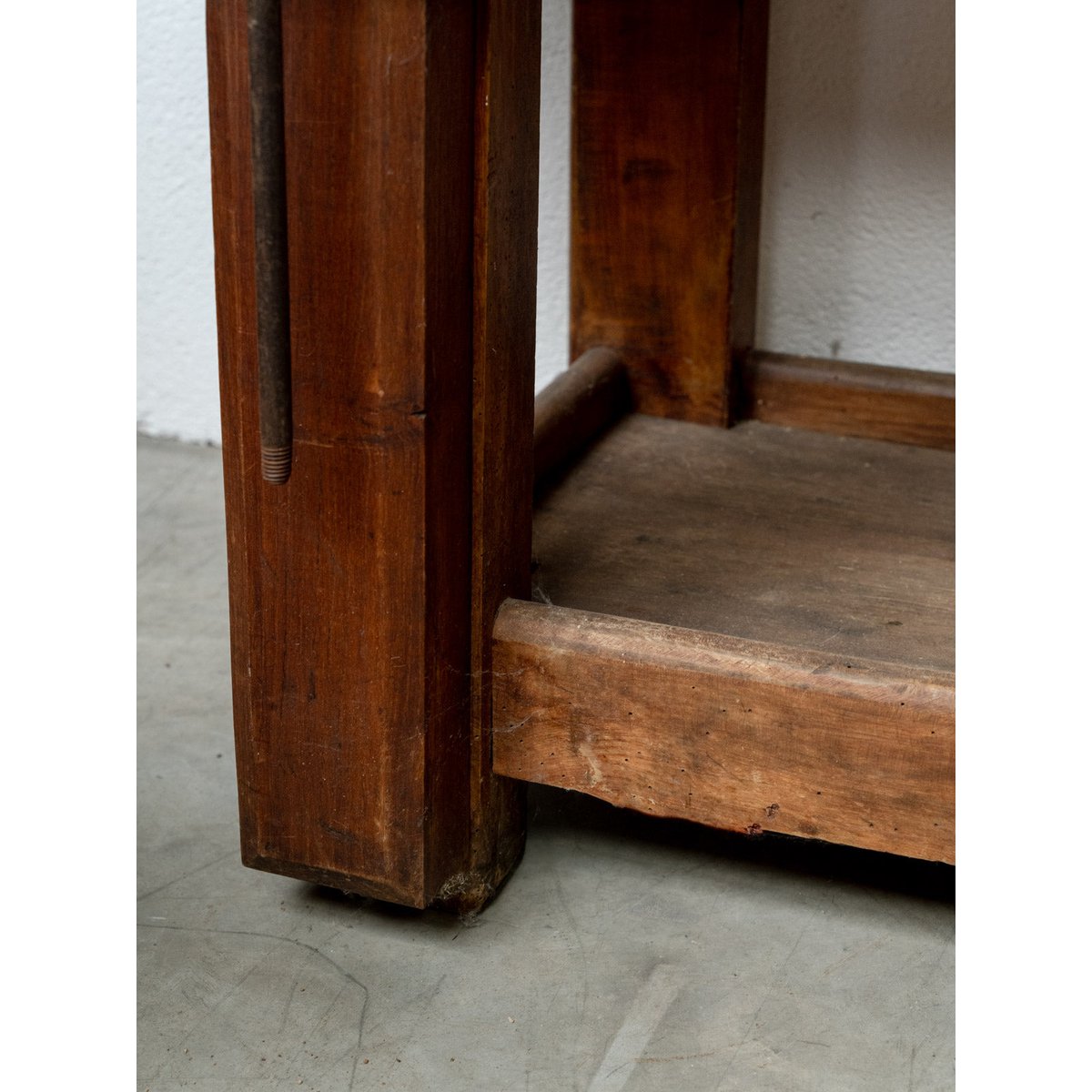 Etabli en bois Fernand N°347 - Bon état bois foncé, DEBONGOUT