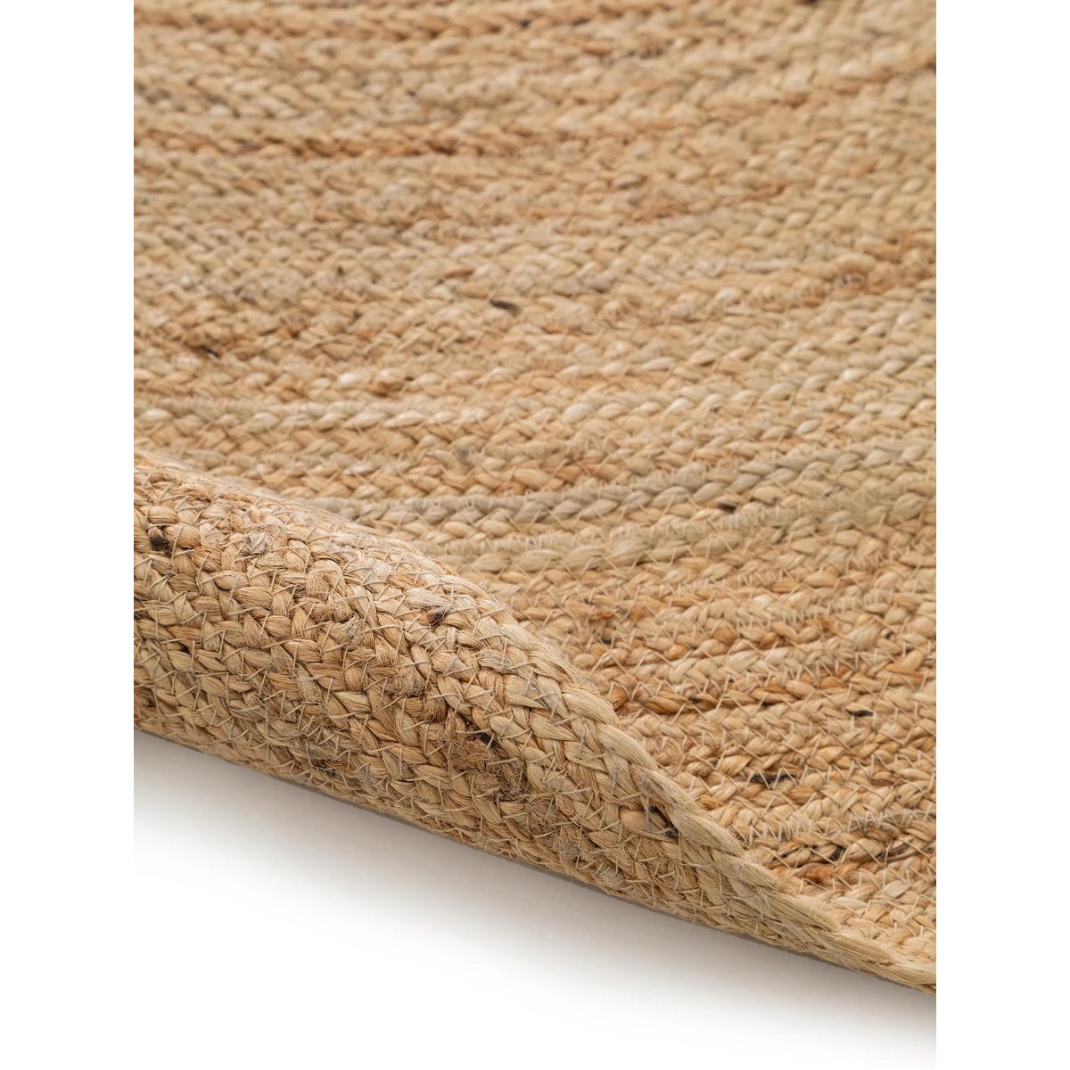 Tapis de jute tissé main JUTTA marron clair, BENUTA 