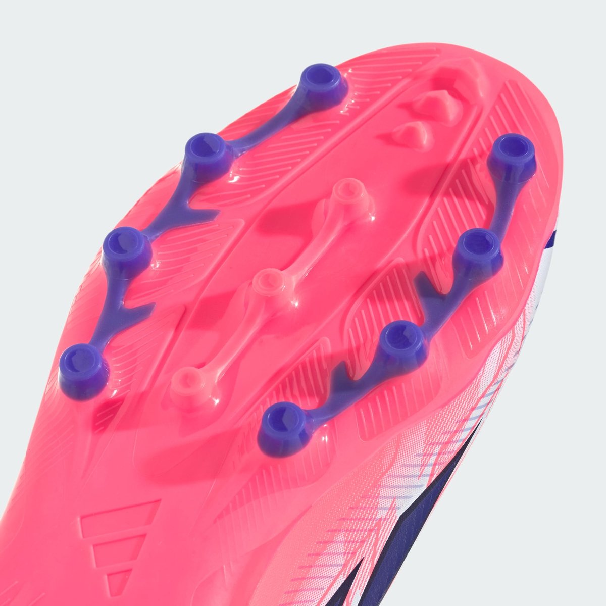 F50 Hyperfast League Laceless Artificial Ground Football Boots Kids F50 Hyperfast League Laceless Artificial Ground Football Boots Kids cloud white / solar purple / solar turbo, adidas Performance