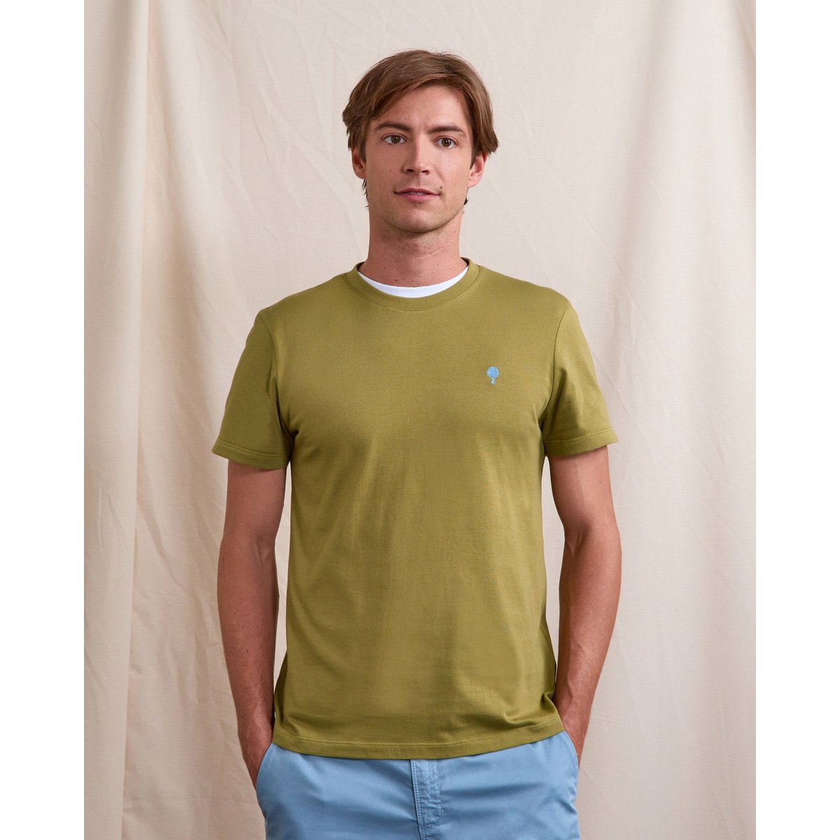 T-shirt ARCY kaki foncé, FAGUO