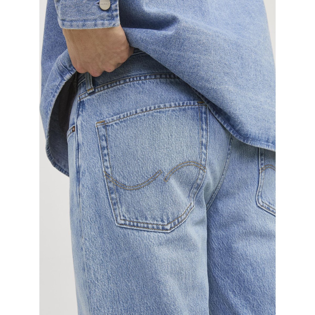 Jean À Coupe Loose blue denim, JACK & JONES