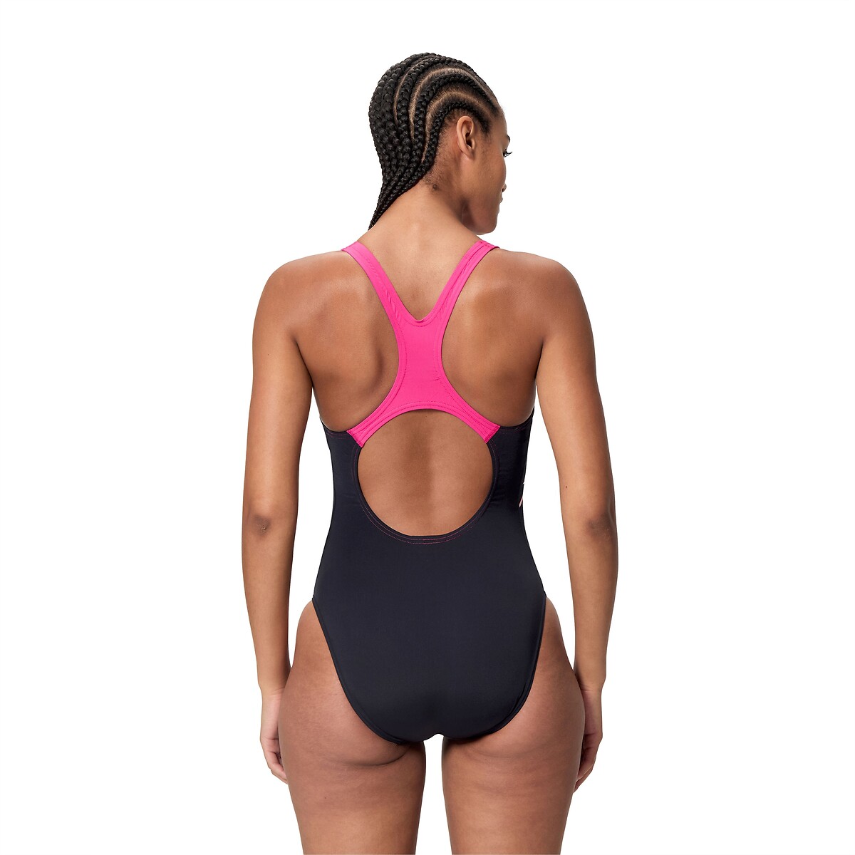 Costume da bagno intero MEDALIST nero/rosa, SPEEDO