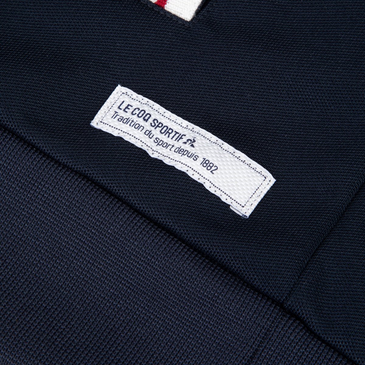 Sweat à capuche Tricolore bleu, LE COQ SPORTIF