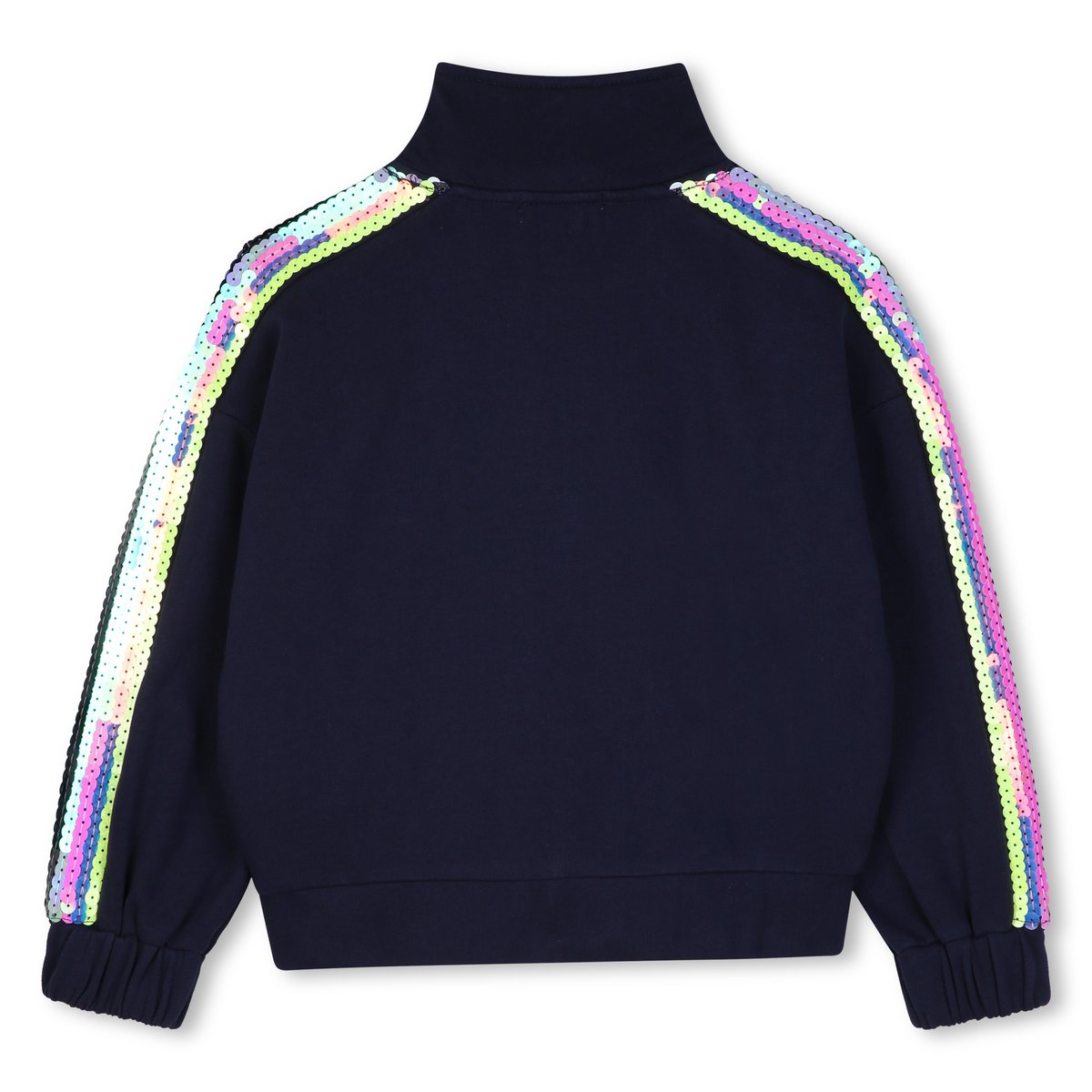 Cardigan en molleton indigo blue, BILLIEBLUSH