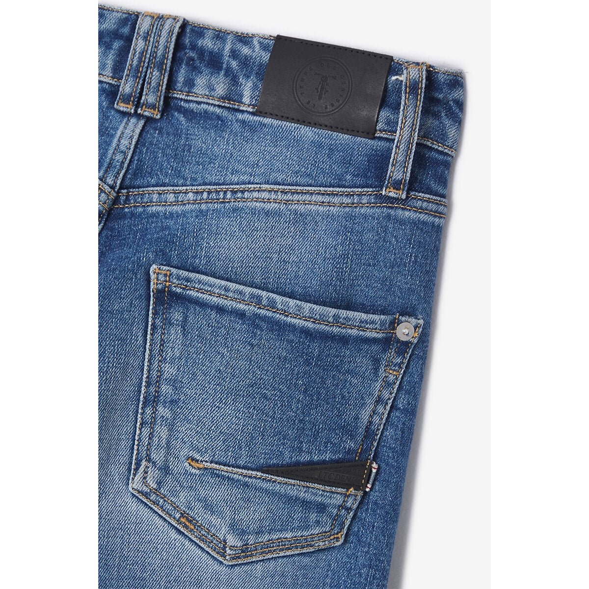 Jeans droite SWANN, longueur 34 blue, LE TEMPS DES CERISES
