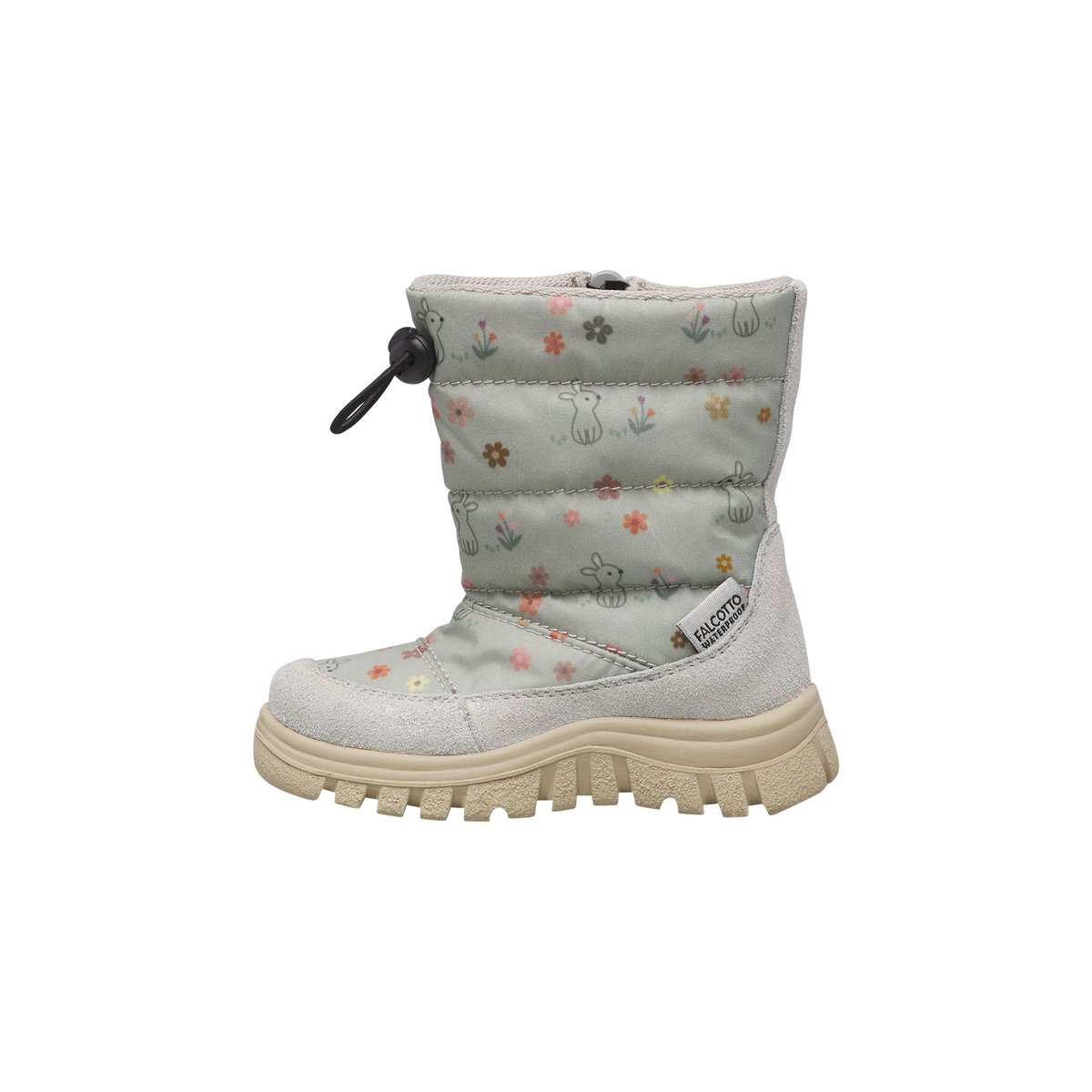Bottes en suède et tissu POZNURR 3 WP argent-, FALCOTTO
