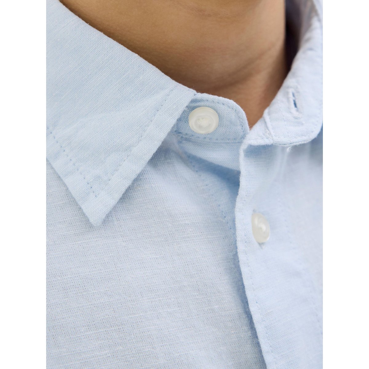 Chemise chambray blue, JACK & JONES JUNIOR