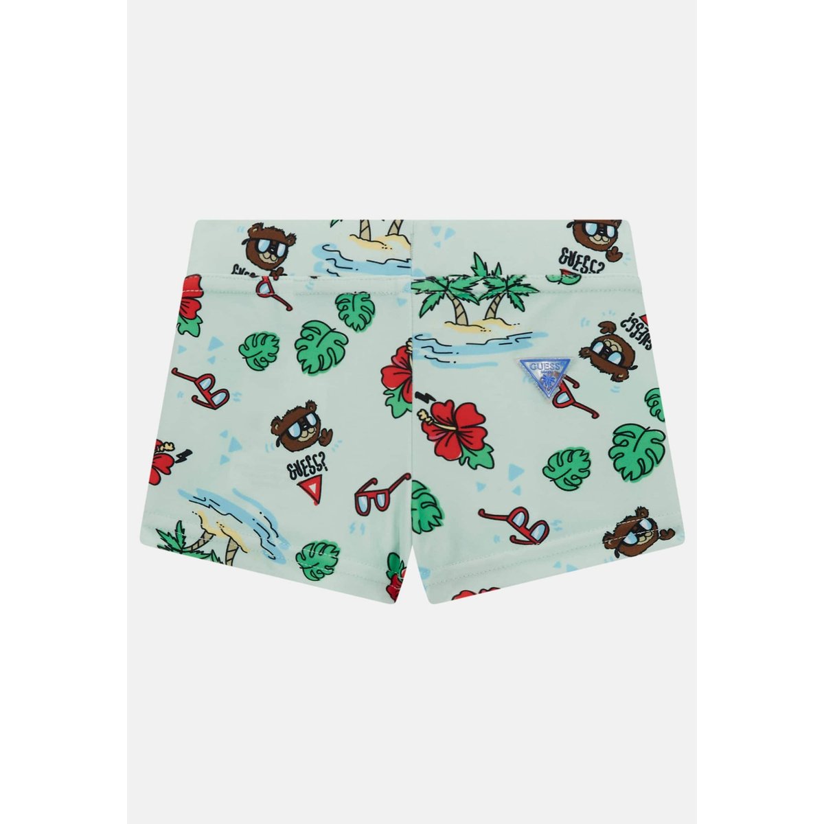 Short De Bain Imprimé vert floral, GUESS KIDS