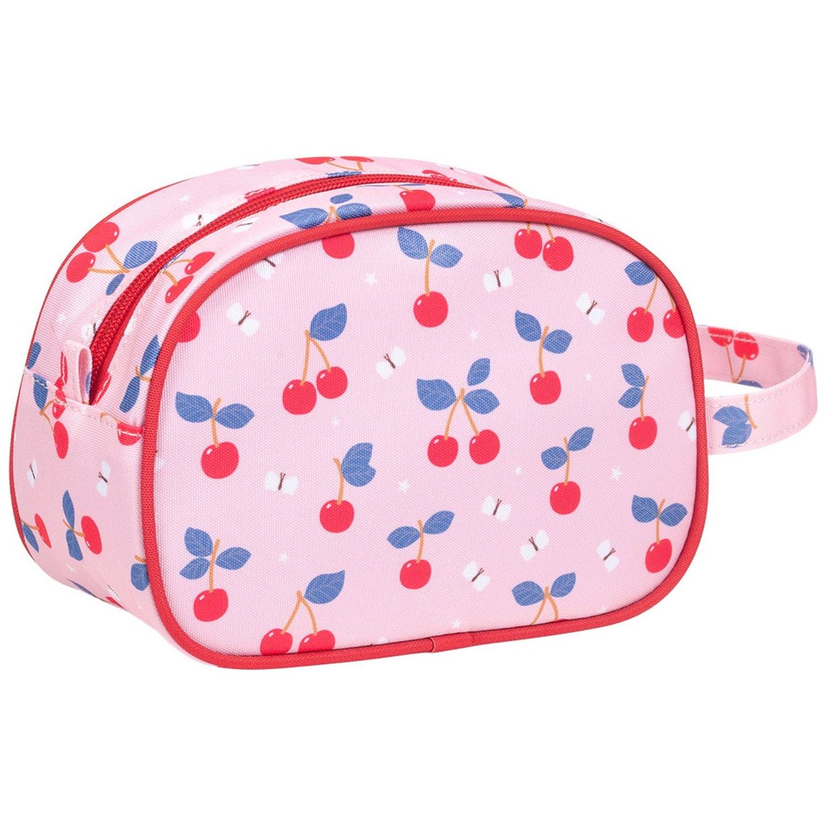 Trousse de toilette enfant Cerises rose cerises, A LITTLE LOVELY COMPANY
