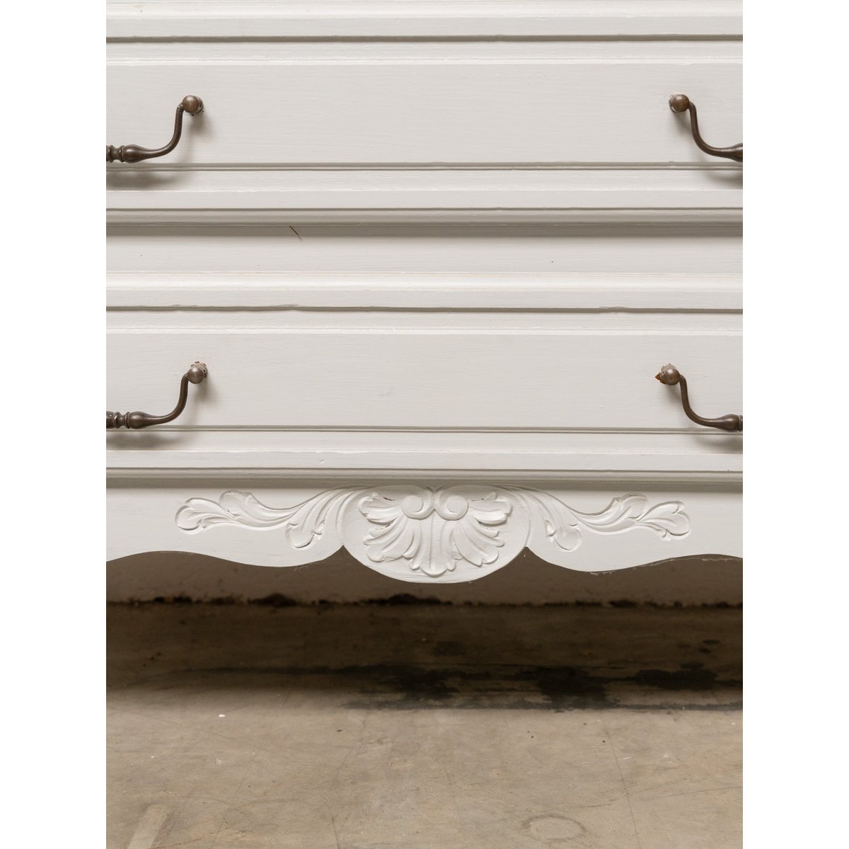 Commode en bois blanc Garance N°777 - Bon état blanc, DEBONGOUT