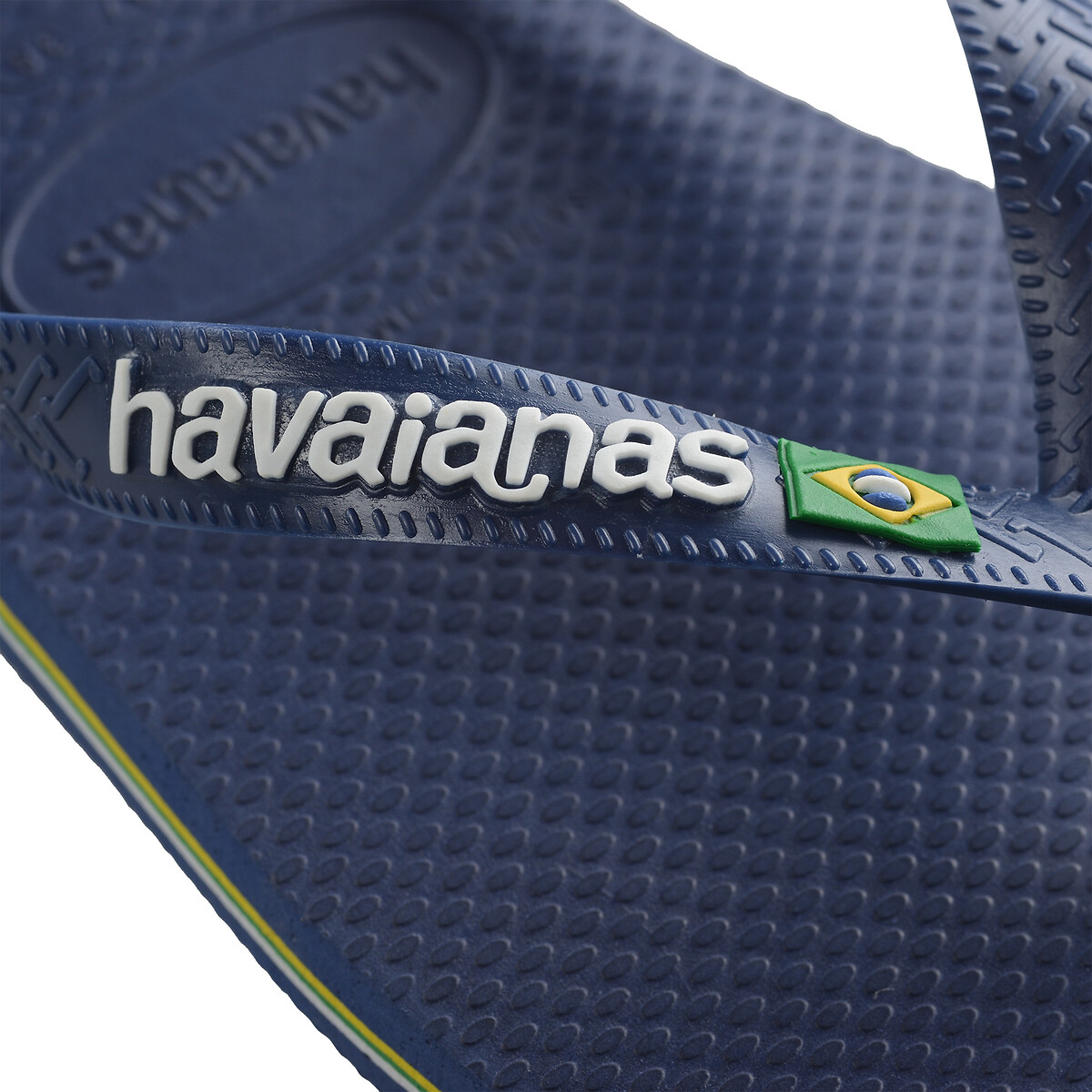 Chinelos Brazil Logo azul, HAVAIANAS