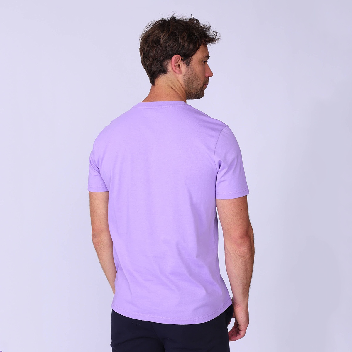 T-shirt Cédric mauve, MISE AU GREEN