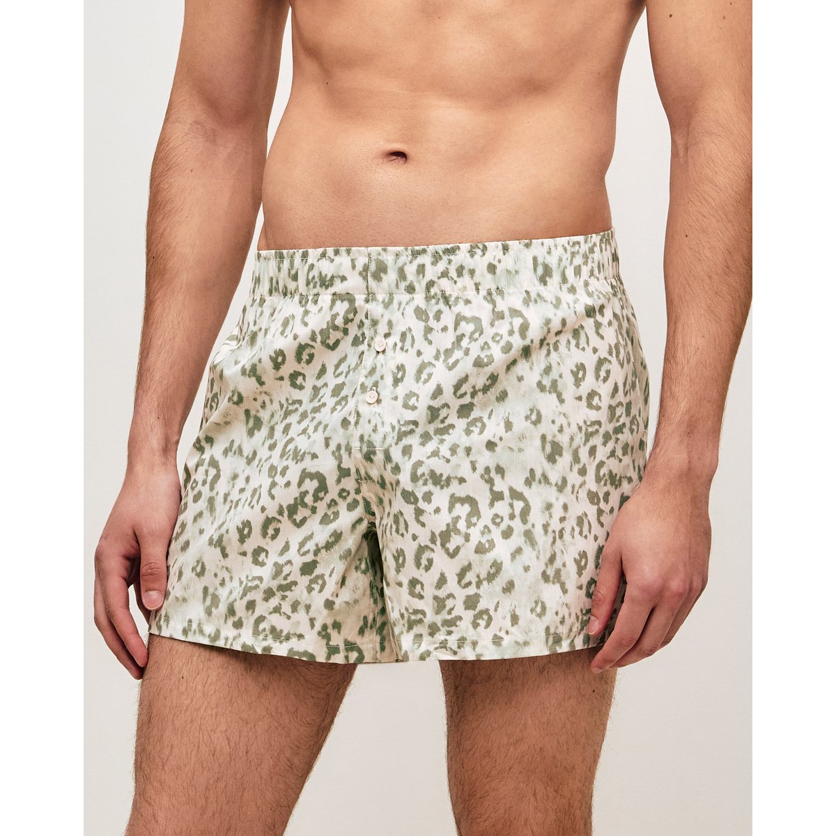 Caleçon en coton léopard RAYIPLAYIZ kaki, UNDIZ