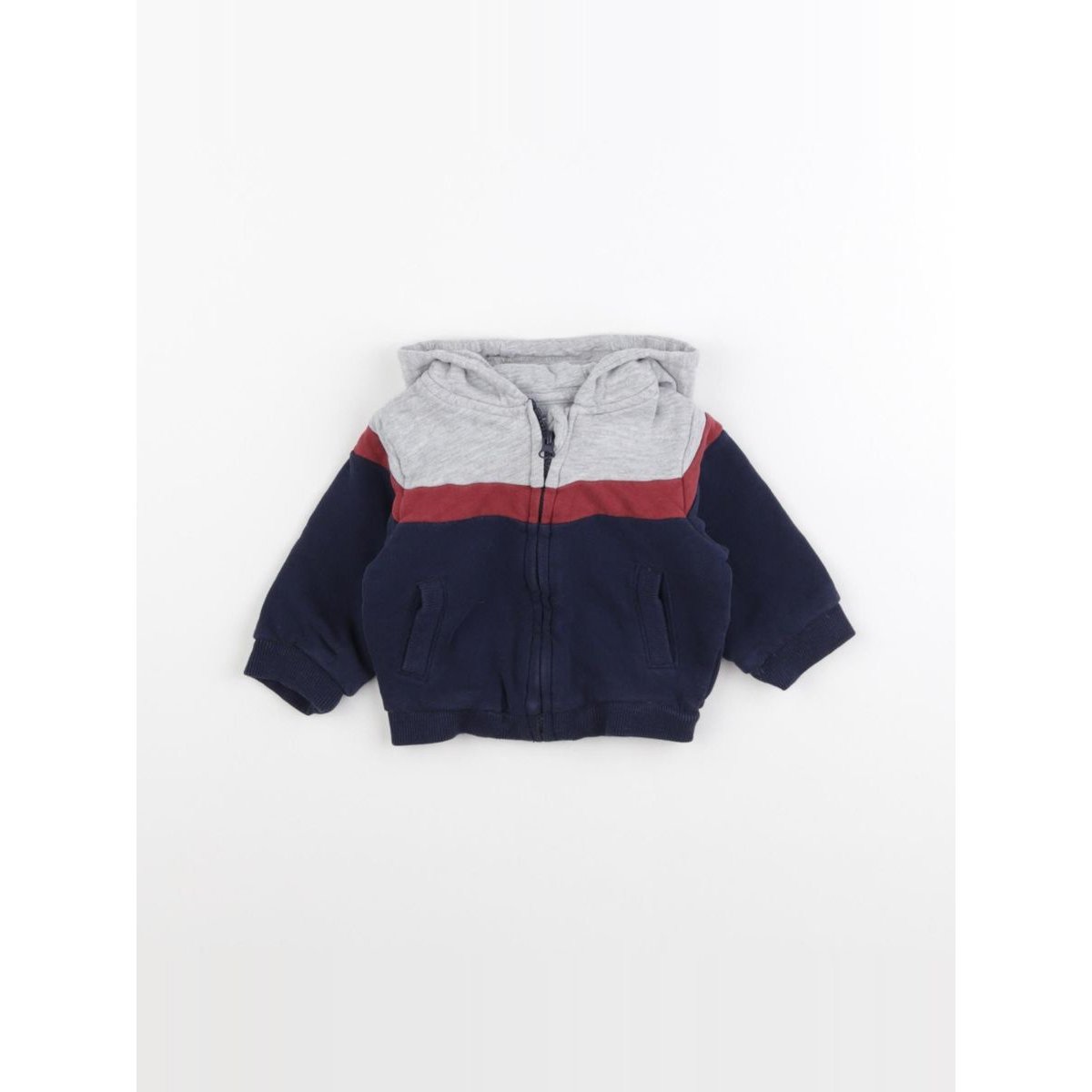 Sweat - Très bon état bleu, VERTBAUDET