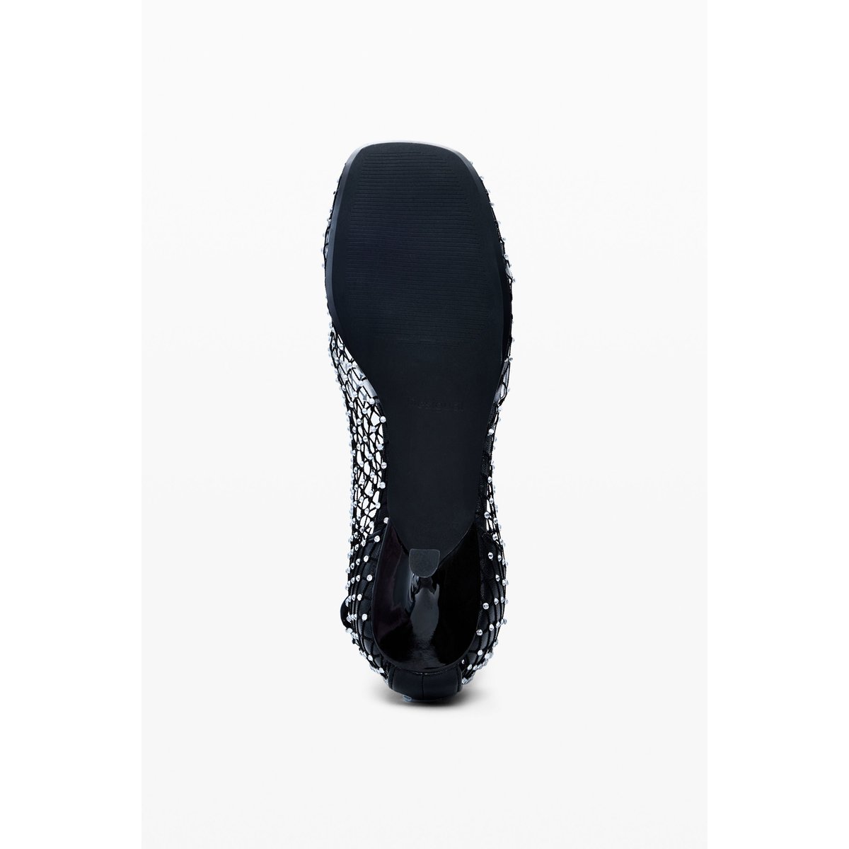 Sandales strass noir, DESIGUAL