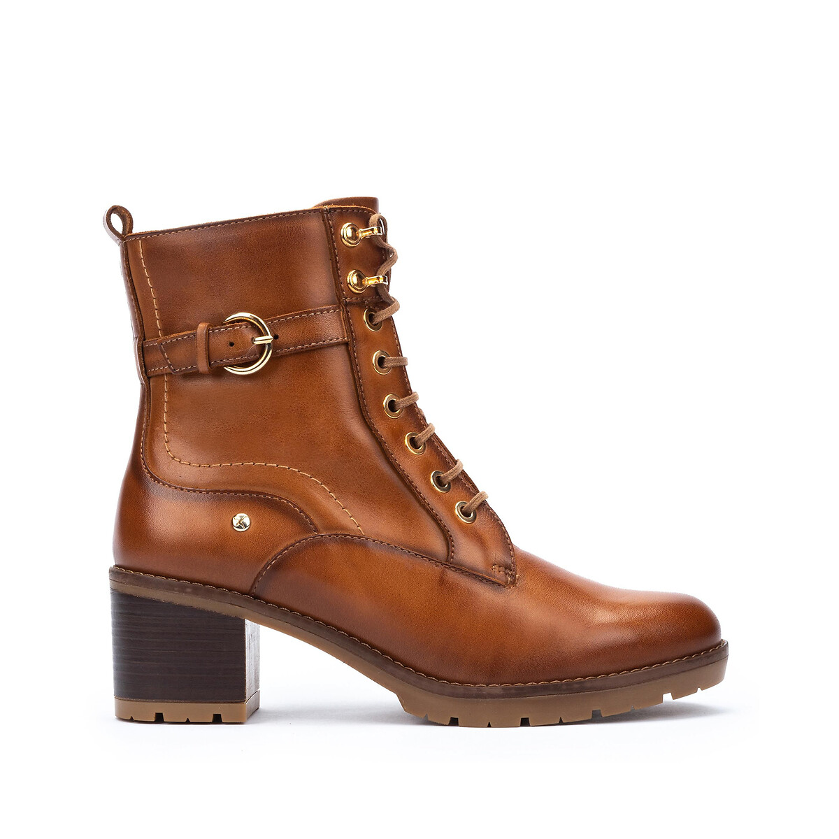 Botas em pele, Llanes conhaque, PIKOLINOS
