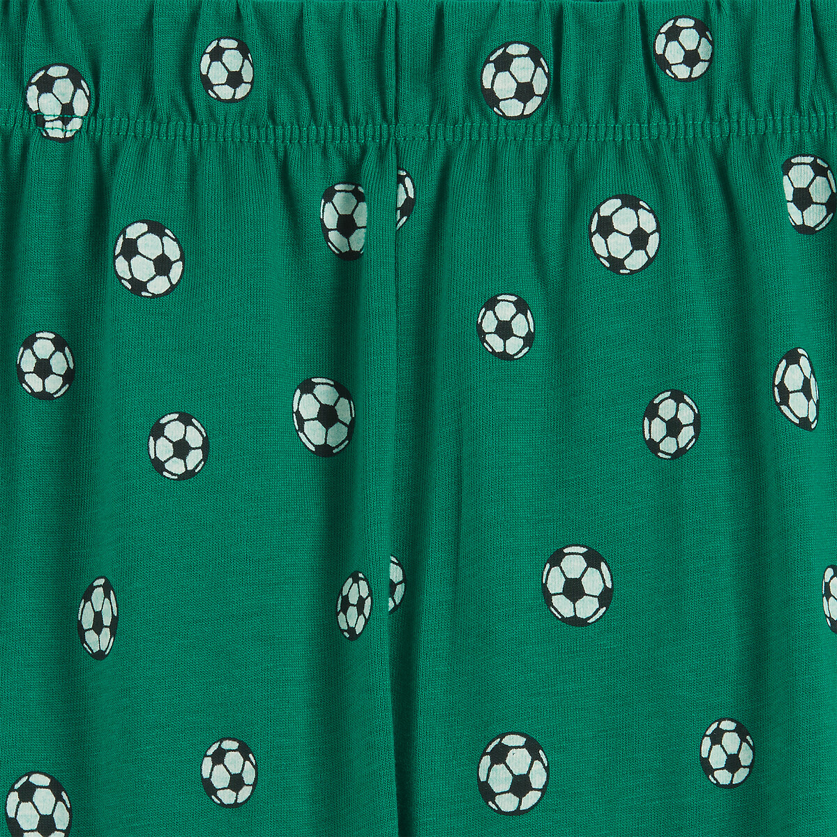 Pack of 3 Football Themed Cotton Pyjamas navy+grey+green, LA REDOUTE COLLECTIONS