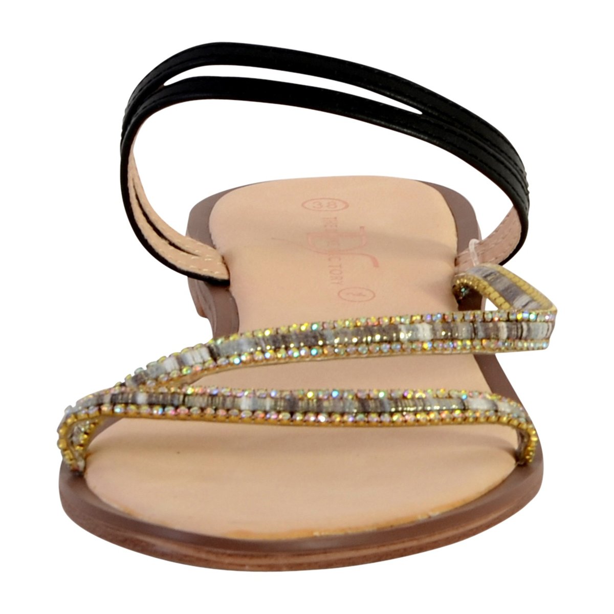 Mule Zh3673 noir, THE DIVINE FACTORY