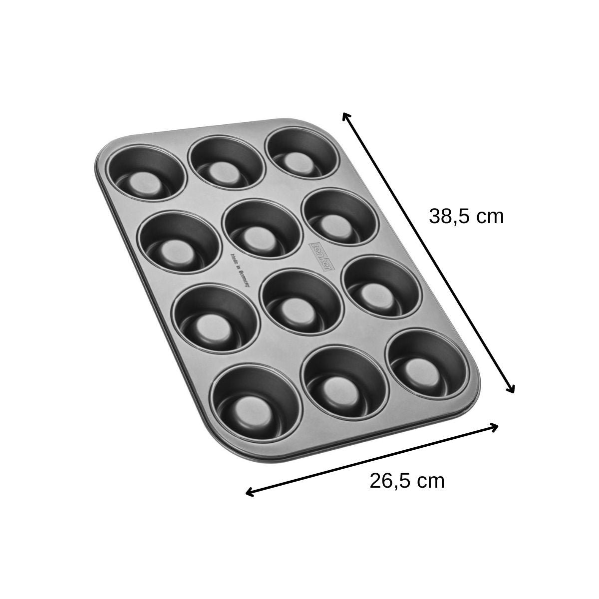 Moule 12 babas au rhum Spécial Créative noir, ZENKER