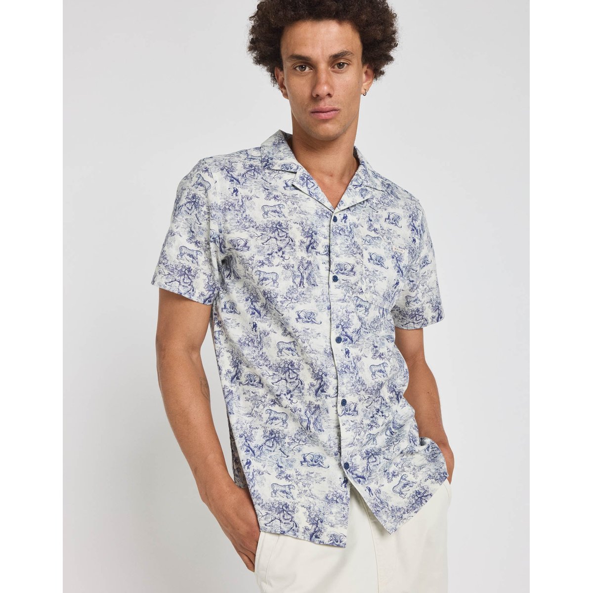 CHEMISE LINANIMALS multicolore, PULLIN