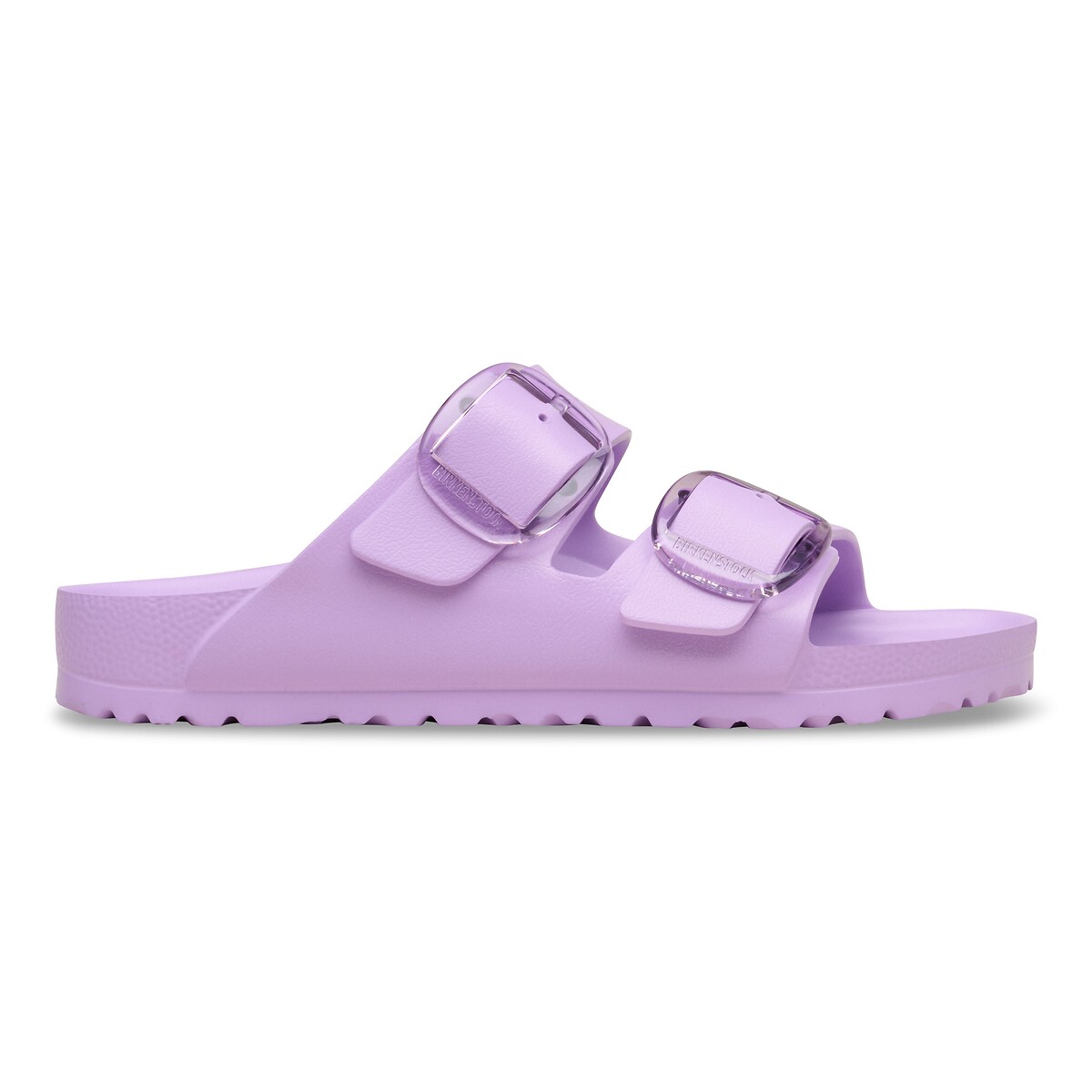 Mules double bride ARIZONA BIG BUCKLE EVA violet, BIRKENSTOCK