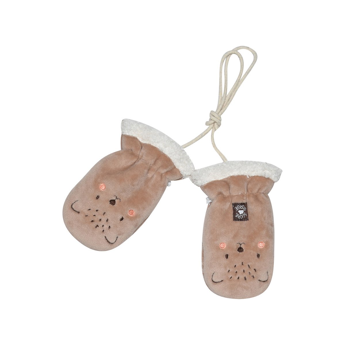 Moufles principe sucre d'orge marron, SUCRE D'ORGE