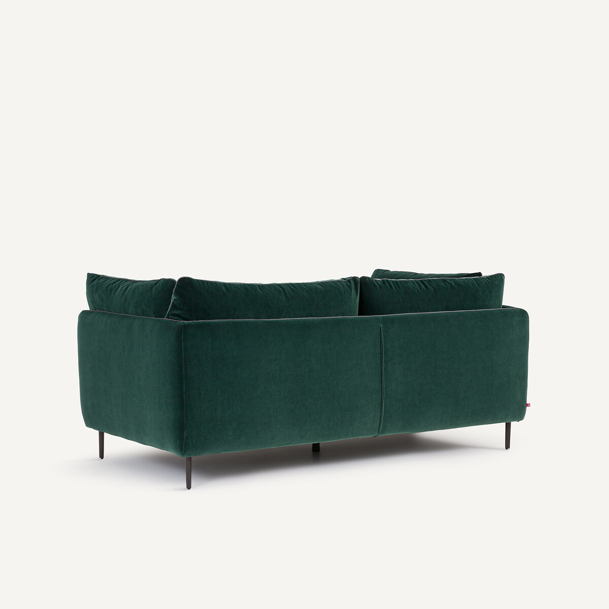 Compacte fluwelen zetel, BOTERO groen , AM.PM