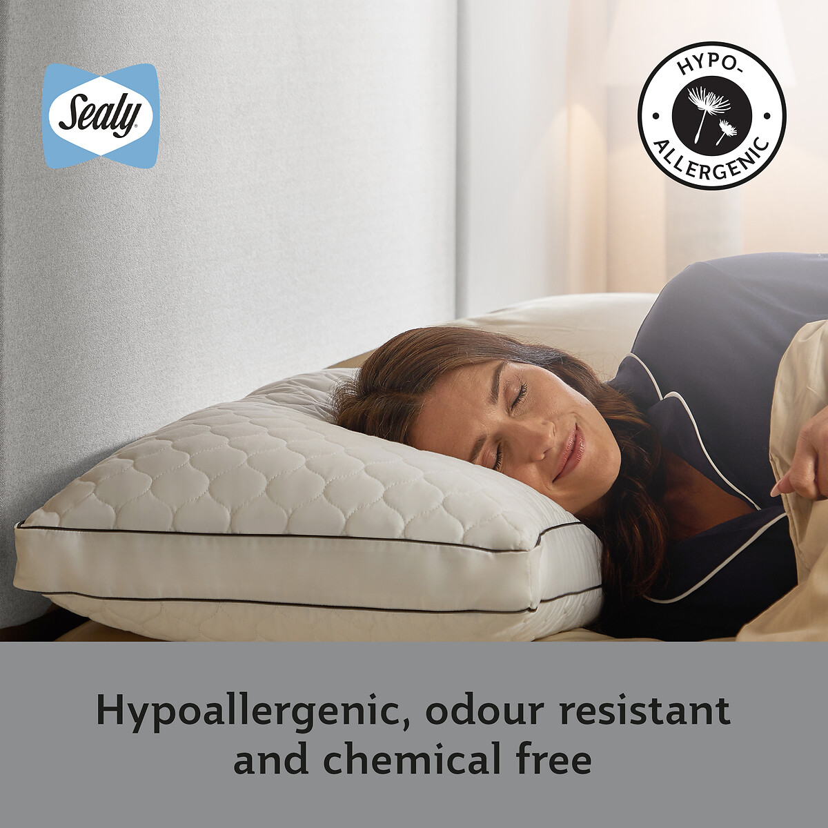 Side Sleeper Pillow white, SEALY