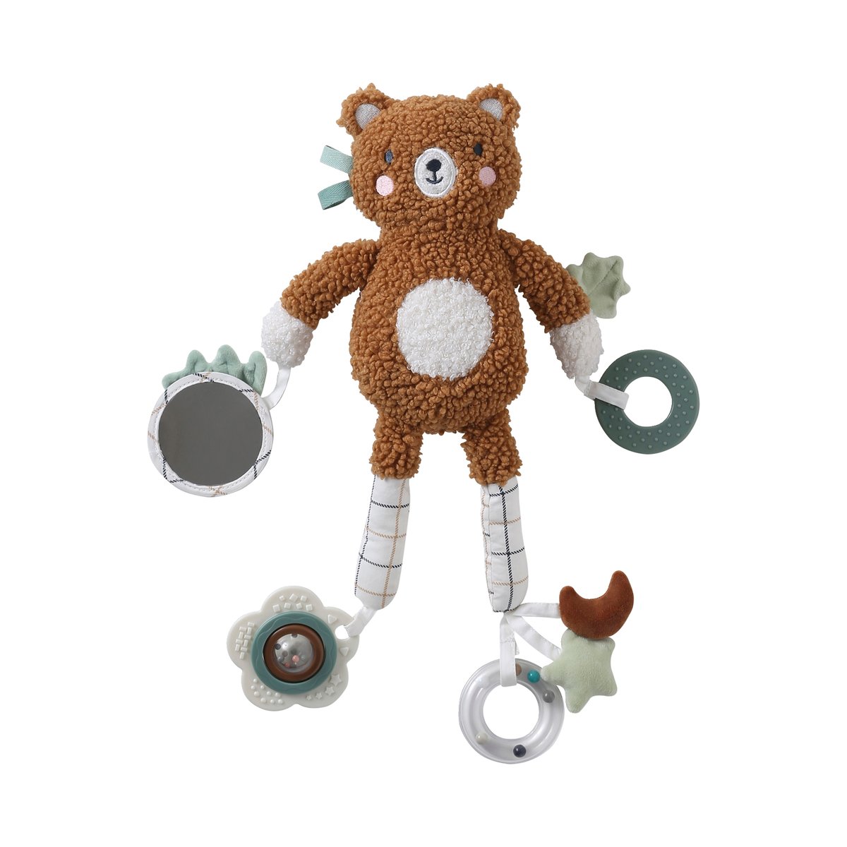 Peluche d'activités à suspendre GREEN FOREST vert, VERTBAUDET