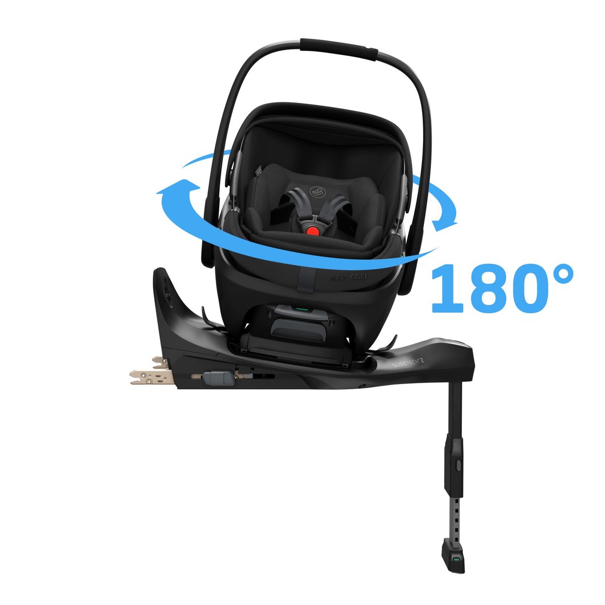 Siège auto bébé Coral Slide Pro black onyx, MAXI COSI
