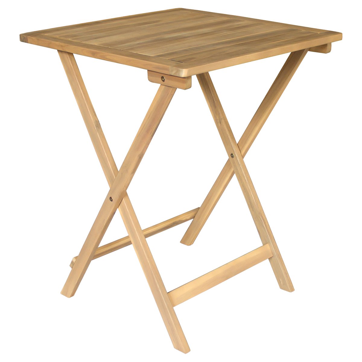 Ensemble table et chaises 2pl. acacia BENAGIL, BENAGIL beige, bois, HAPPY GARDEN